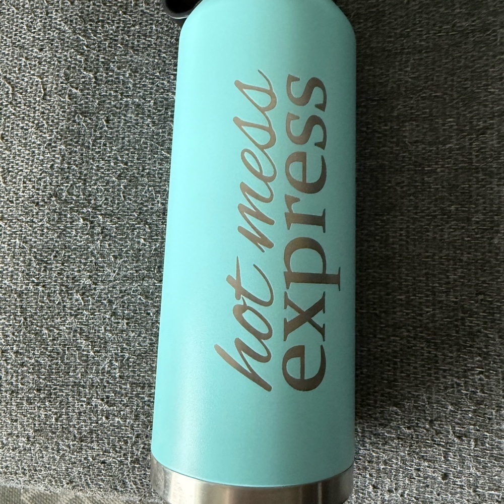 New Hot Mess Express Turquoise Tumbler